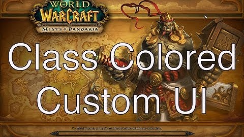Class-Colored Custom UI