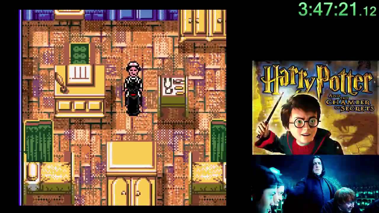 [FR/EN] Blind Race Harry Potter and the Chamber of Secrets GBC Snape