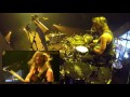 Megadeth - Dirk Verbeuren drumcam - "The Threat Is Real" live in Groningen, 2016