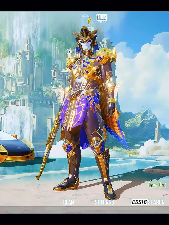 Pharaoh X-Suit 😈😈                                    #pubgmobile #pubg #shorts #xsuit