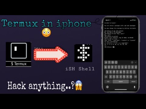 How to install Termux in iPhone (iSH Shell) || run python || Kali Linux