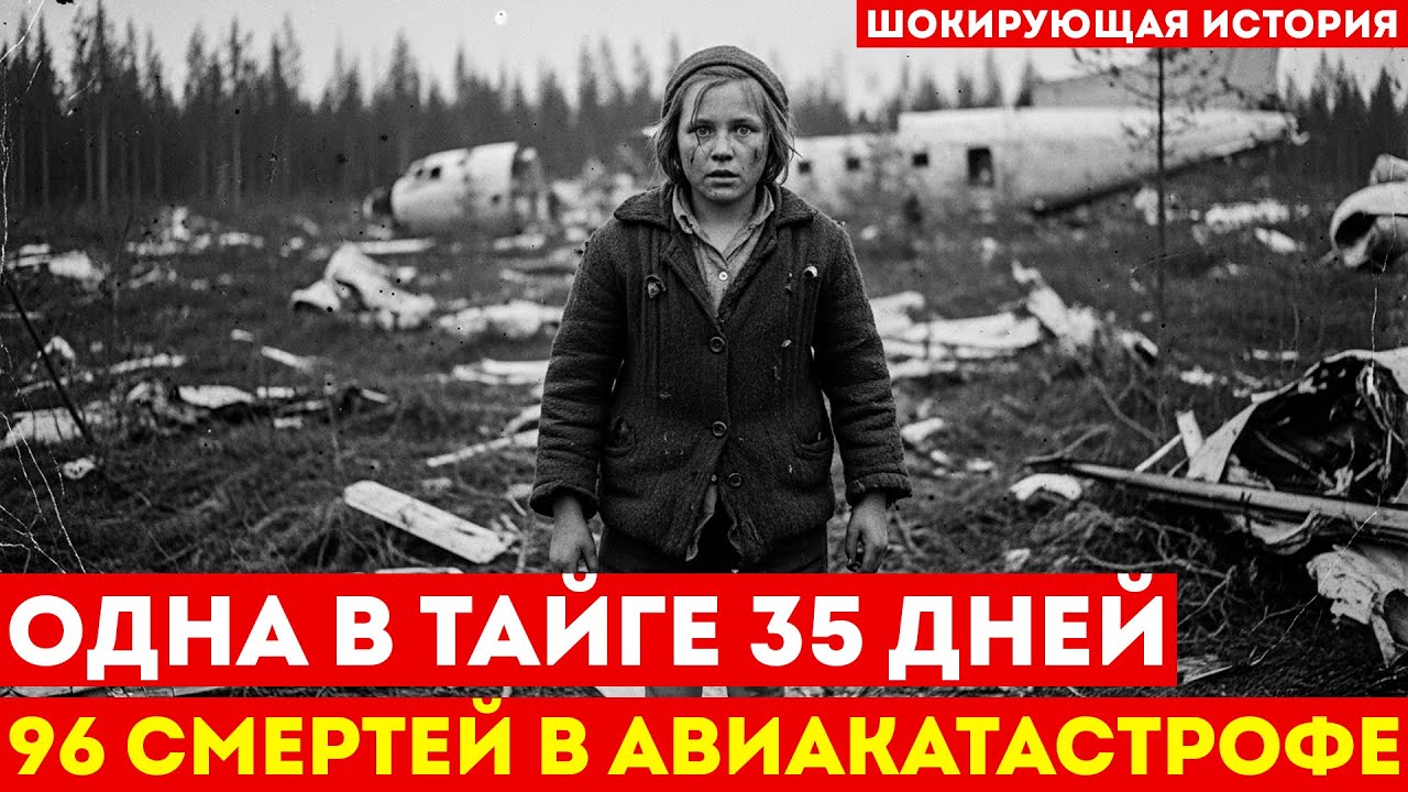 ЕДИНСТВЕННАЯ ВЫЖИВШАЯ: Девочка 35 дней одна в тайге после авиакатастрофы | 96 погибших