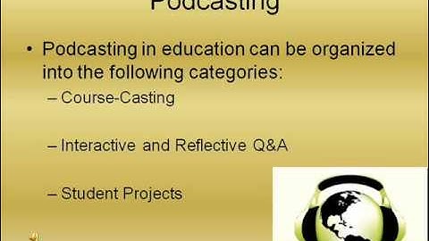 Web 2.0 Why use it in the Class Room?