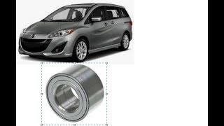 2012-2017 Mazda 5 Front Wheel Bearing Replacement