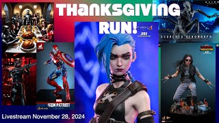 THANKSGIVING RUN HOT TOYS, MONDO, HASLAB, & More! Livestream Nov 28, 2024 Danoby2