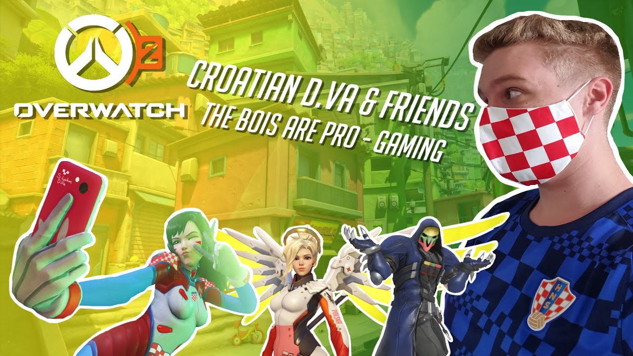 The Bois are Pro-Gaming | Croatian D.Va & Friends | Overwatch 2