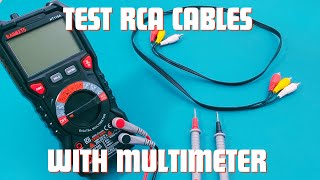 How To Test RCA Cables With Multimeter