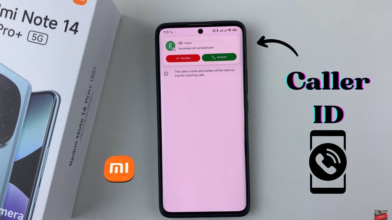 How To Enable Caller ID Announcer On Redmi Note 14 / 14 Pro+