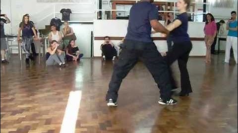 6.º Zouk in Motion - RS - Leonardo Neves e Layssa Liebscher - improviso 1