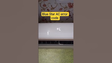 PC 04 ERROR CODE 🚨 BLUE STAR AC#acservice #airconditioner #viralvideo