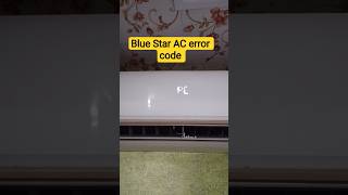 PC 04 ERROR CODE 🚨 BLUE STAR AC#acservice #airconditioner #viralvideo
