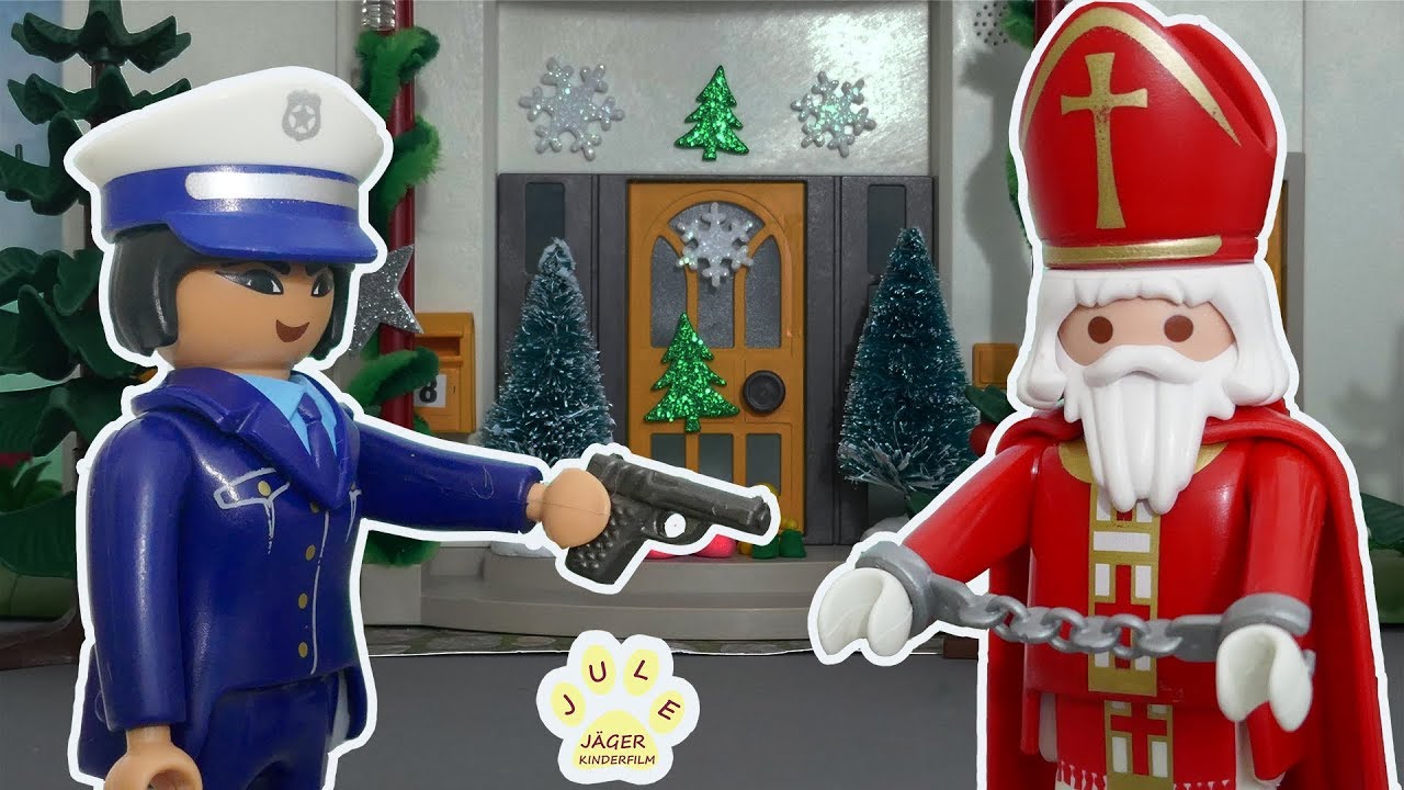 Playmobil Film deutsch - Wird der Nikolaus verhaftet? - Kinderfilm mit Jule Jäger