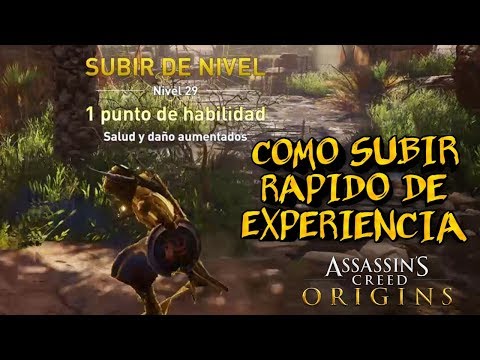 Vídeo: Assassin's Creed Origins Explicación De La Nivelación De XP: Cómo Moler XP Y Subir De Nivel Rápidamente
