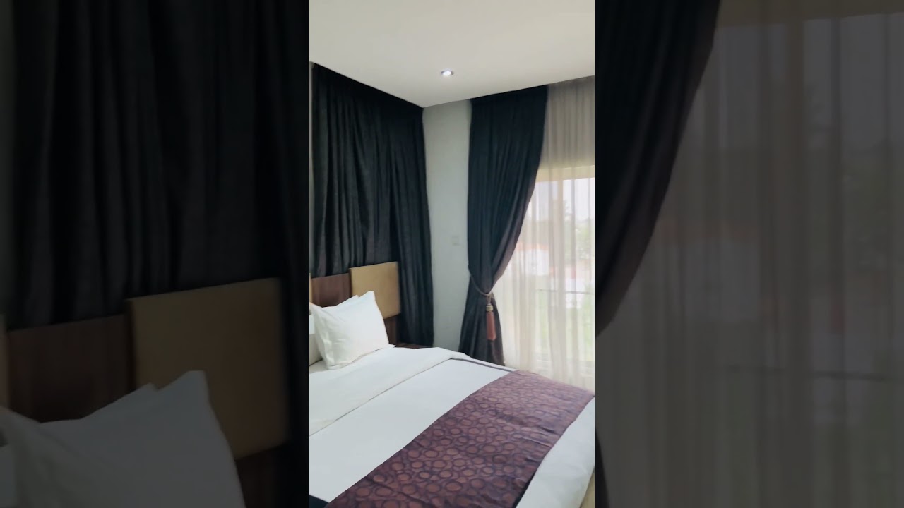 Here’s a sneak peek of one of our rooms with a breathtaking view in VI. Book now. Call 09133333376
