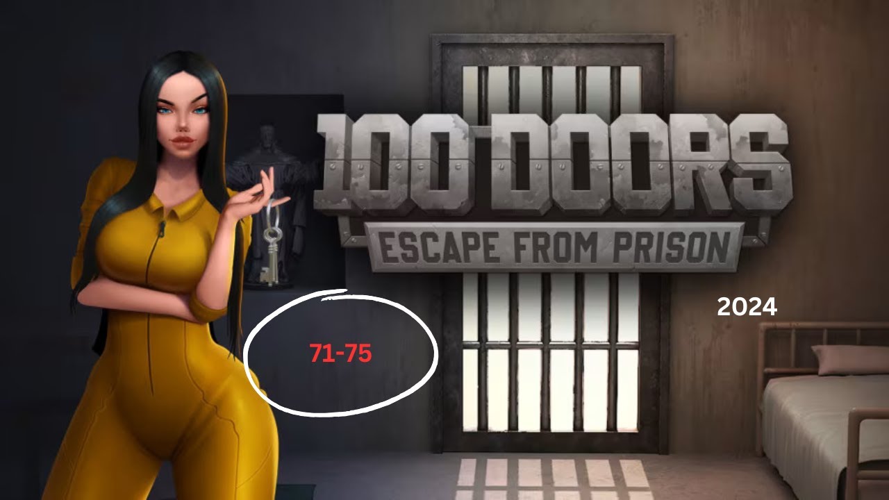100 DOORS PRISON ESCAPE 2024 walkthrough Level-(71-75)