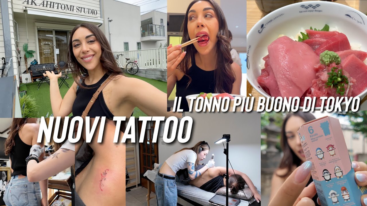 NUOVI TATTOO, SUSHI A COLAZIONE E PICCOLI RIMPIANTI!