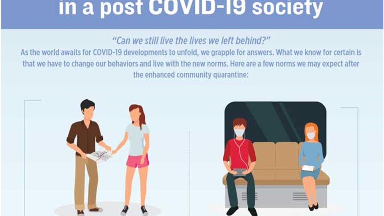 New normal: What to expect in a post COVID-19 society