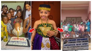 Actress Akua Kumasi’s Daughter Marks 4th Birthday with Love at Cherubs Orphanage Home 🎉🎂