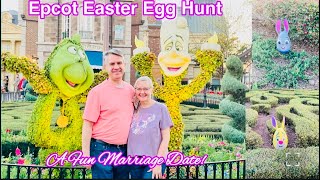 Epcot Easter Egg Hunt is a wonderful Marriage Date!