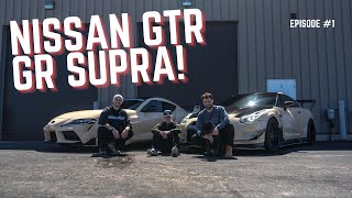 MATCHING DESERT STORM VINYL WRAP! R35 NISSAN GTR & TOYOTA SUPRA GR! by Wrap Lab 937 views 2 years ago 11 minutes, 17 seconds