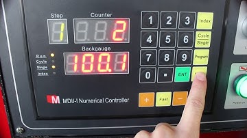 Hydraulic shearing machine QC12K-6X3200 with MD11 system from MYT company