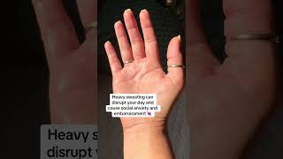 Did you know? Hyperhidrosis is a very real medical condition that affects the sweat glands! 💦