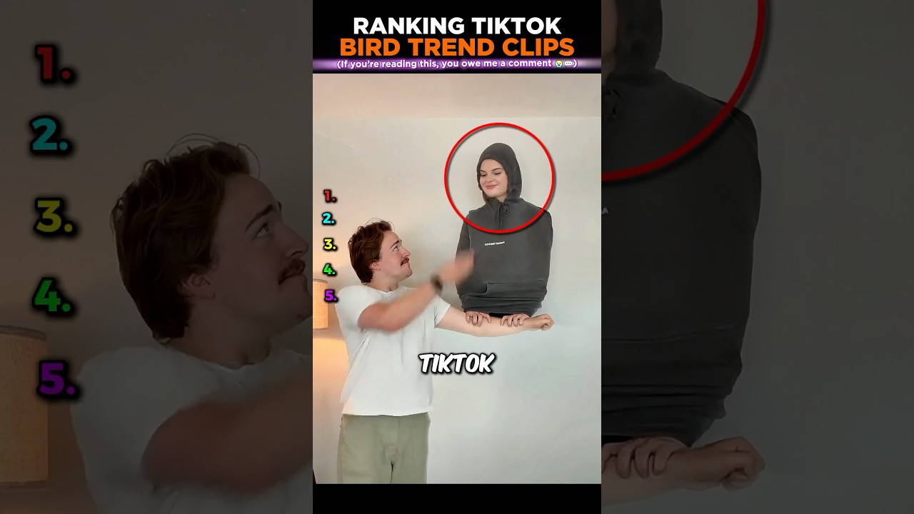 Ranking Funniest TikTok Bird Trend😂- part 7