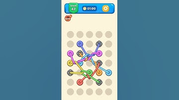 Tangled Line Gameplay | Level-47 | Android⚡IOS