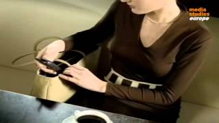 Eduscho Gala - Woman In Cafe - Turns Off Phone To Enjoy - Coffee