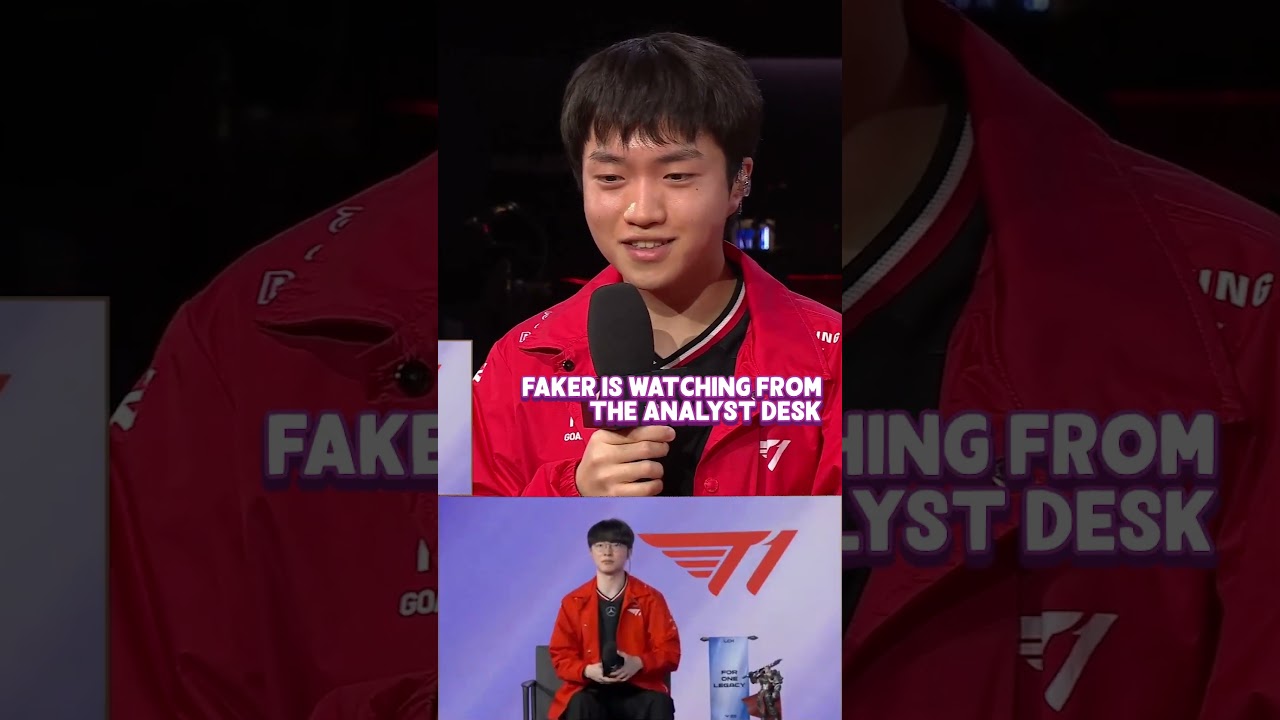 Keria Catches Faker Watching Him 
