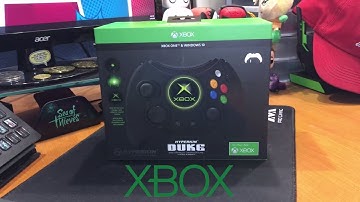 Hyperkin The Duke Original Xbox Controller Unboxing (For Xbox One/Windows 10)