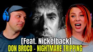 DON BROCO - NIGHTMARE TRIPPING [Feat. Nickelback] (Official Music Video) THE WOLF HUNTERZ REACTIONS