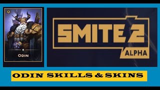 Smite 2 Alpha | Odin Skills and preview