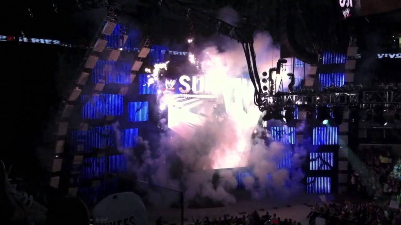 Resultado de imagem para WWE Survivor Series stage pyro