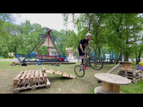 Видео: Biketrial Konstantin Pakhnin crewkerz 2