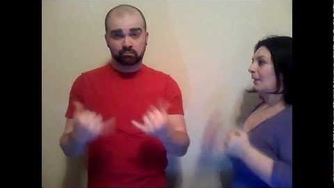 Somebody That I Used To Know (ASL Video)