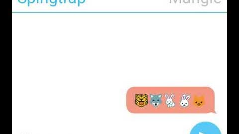 If mangle and springtrap could text