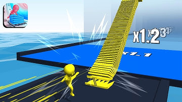 STACK COLORS! 🧱🌈 Mobile Gameplay Walkthrough (Android, iOS) New Game Update Skills High Levels 1-2