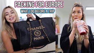 Packing for Europe! What I do before a trip!