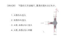 国試問題（中学1ー３年） 看護師国家試験過去問｜95回午前28｜吉田ゼミナール - YouTube