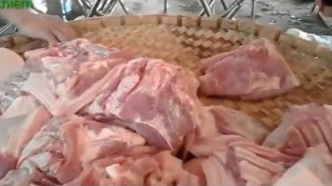 cách Làm khau nhục - của người hoa kiều