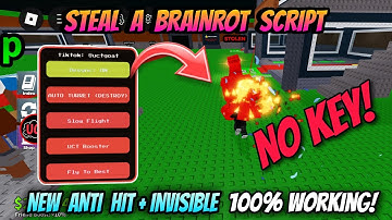 Steal A Brainrot Script *NO KEY* - New Anti Hit 100% Working + Invisible Steal (NEW METHOD)