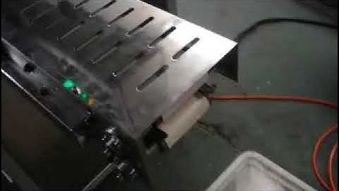 WB180 Over Wrapping Machine for Small Boxes with Tear Tape