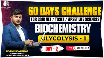 “Glycolysis Explained Like Never Before 🔥 | Biochemistry Lecture 1 | CSIR NET 60 Days Challenge”
