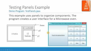 Sub-Container (JPanel)