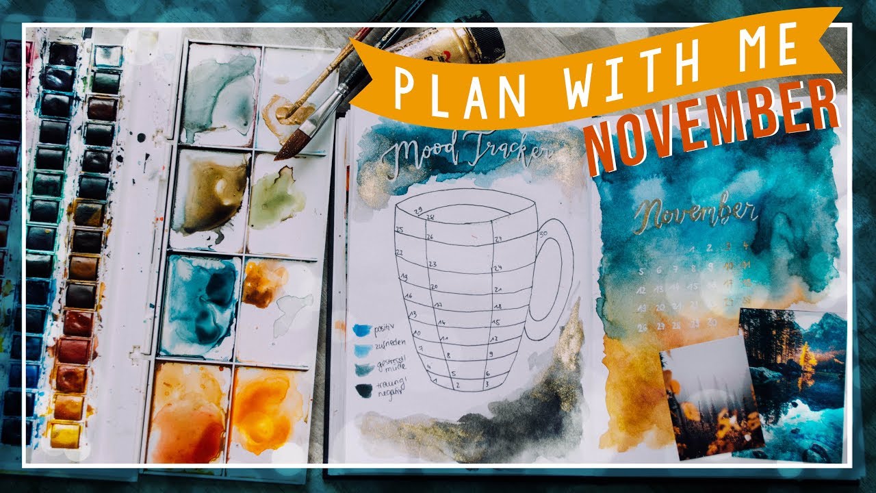 PLAN WITH ME: Bullet Journal Monatsübersicht + VERLOSUNG // JustSayEleanor ♡
