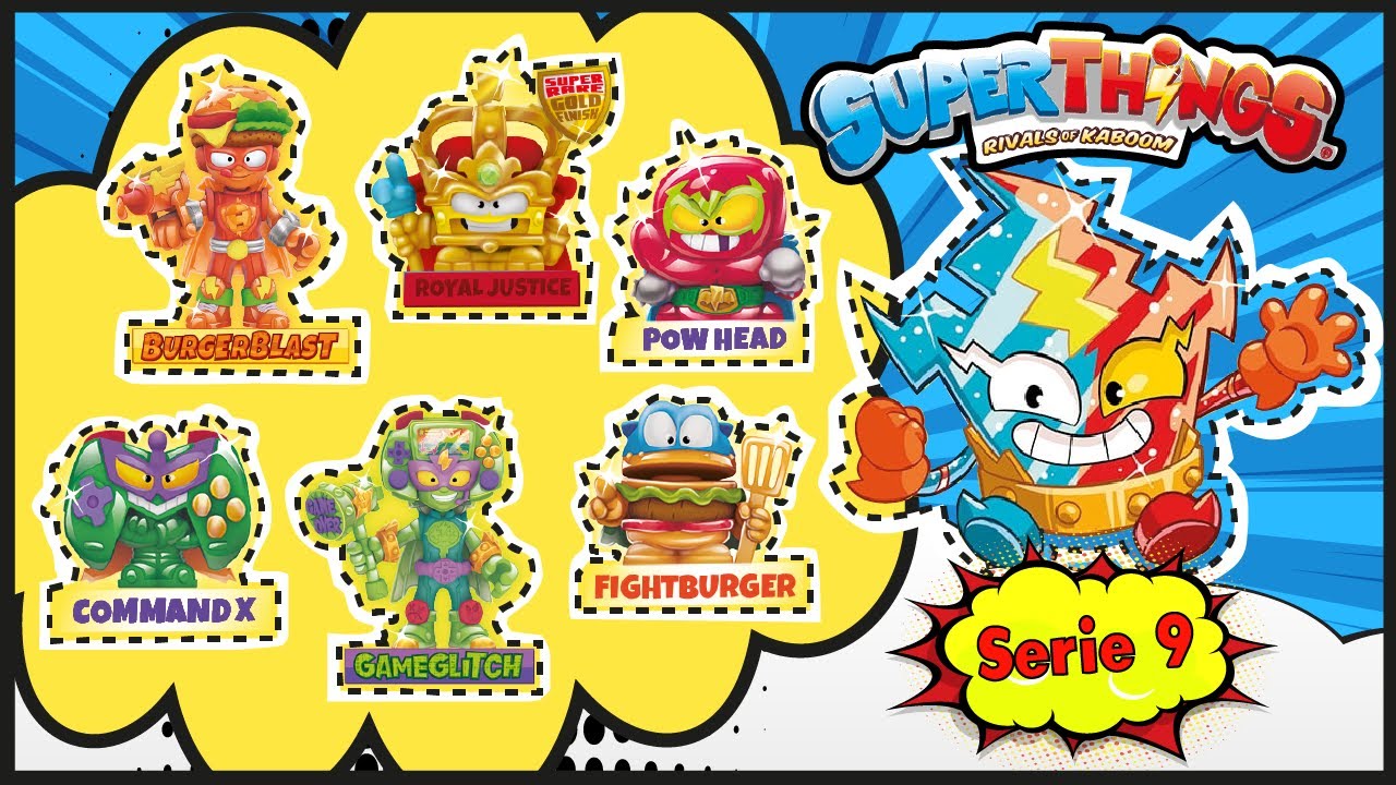 ⚡😍 SUPERTHINGS SERIE 9 GUARDIANS OF KAZOOM / TODOS LOS EQUIPOS Y SUS ...