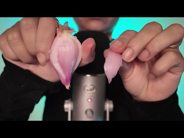 ASMR |Peel An Oinon Trigger |No Talk