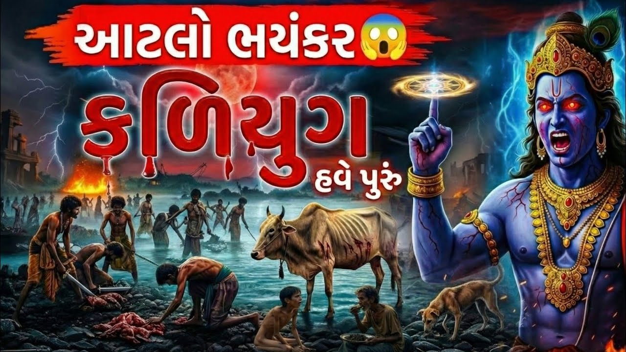 ​શ્રી કૃષ્ણએ જણાવ્યું કે કળિયુગનો અંત કેટલો ભયંકર હશે! | કલ્કિ અવતારની સચ્ચાઈ