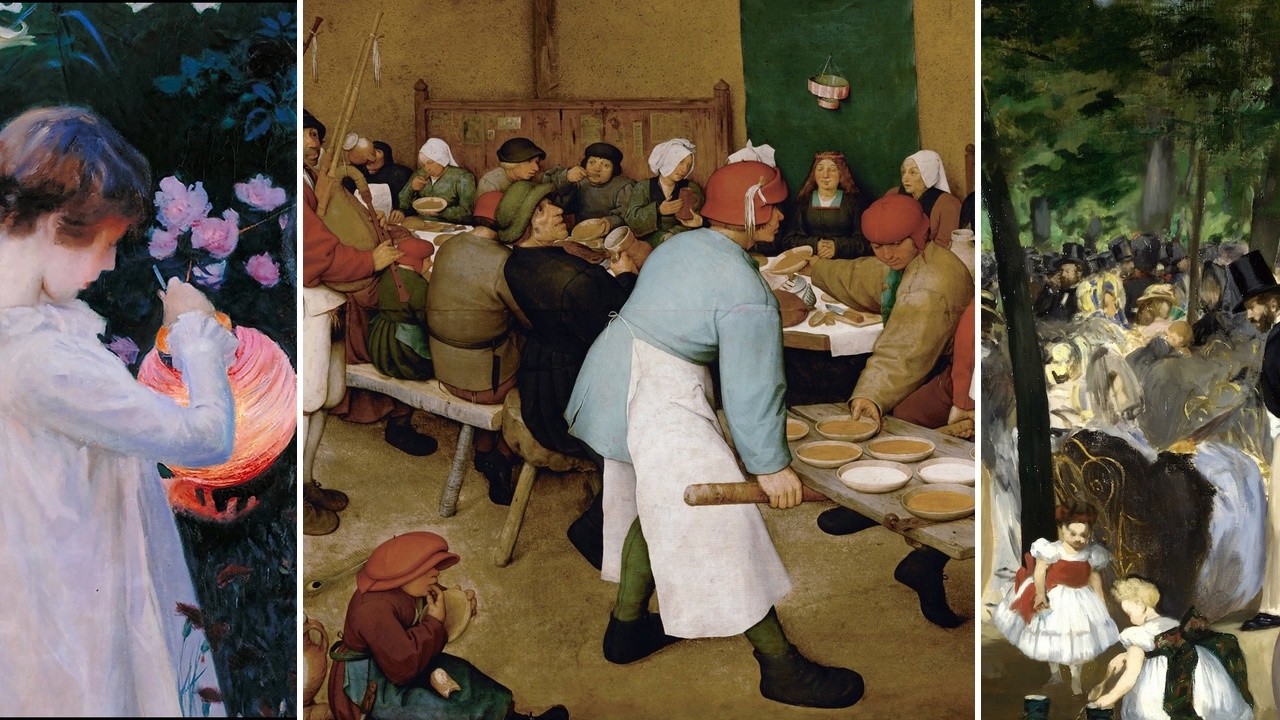 Masterpieces TV — Silent Art Gallery · September 22 Night | Peasant Wedding… & others
